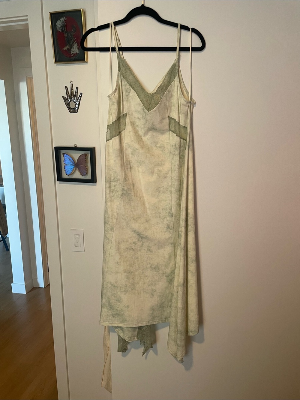 Sage Green midi dress